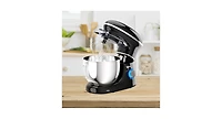 Slickblue 6 Speed 6.3 Qt Tilt-Head Stainless Steel Electric Food Stand Mixer