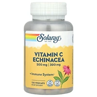 Solaray Vitamin C Echinacea - 120 VegCaps