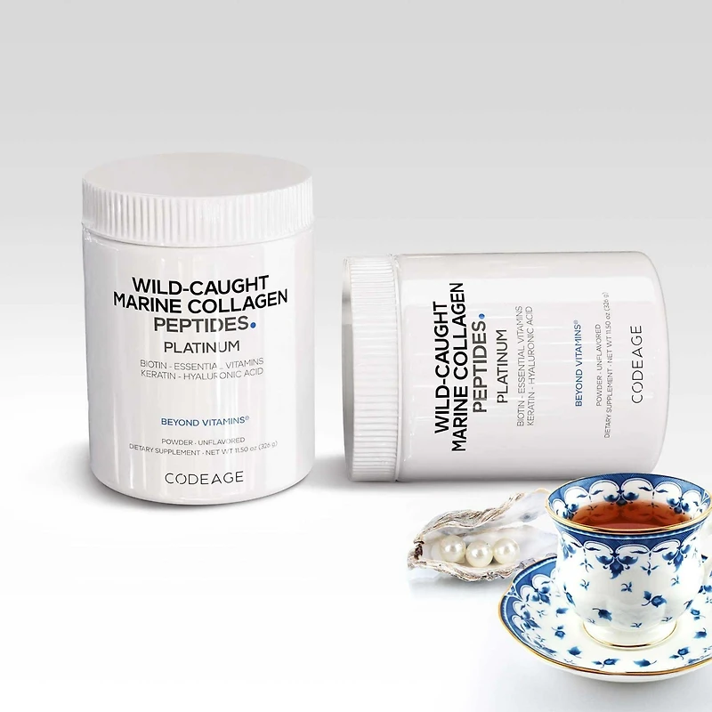 Codeage Marine Collagen Protein Powder Supplement Platinum