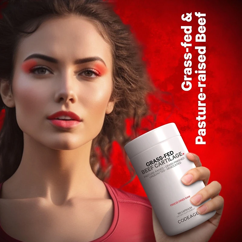 Codeage Grass Fed Beef Cartilage Supplement