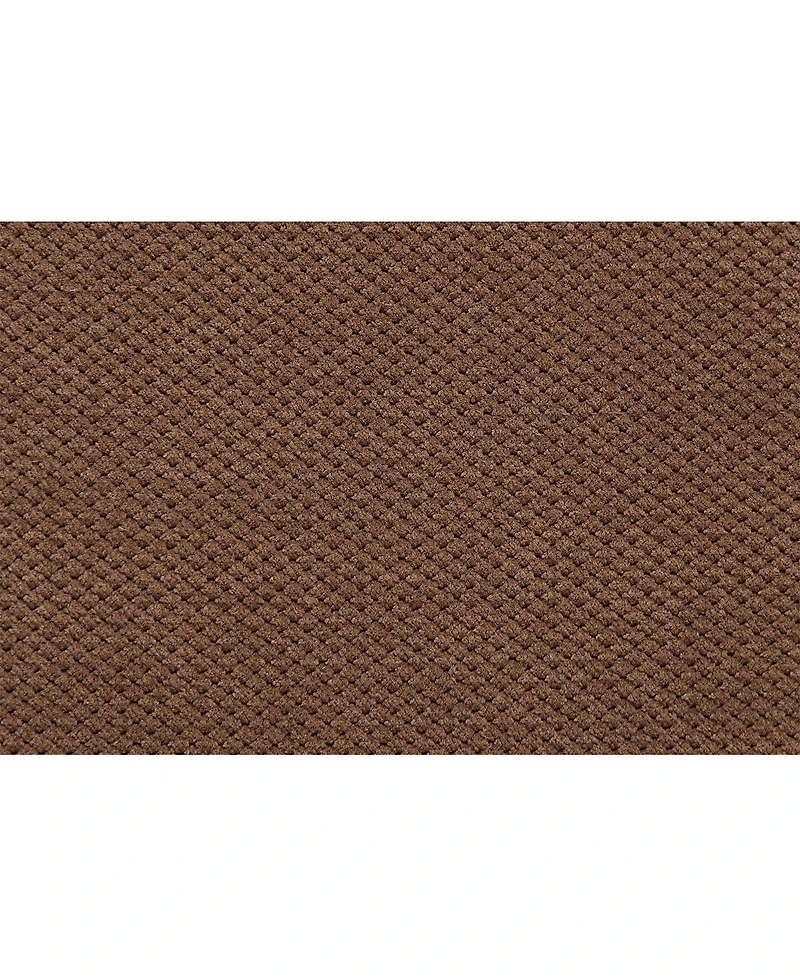Cocktail Ottoman Waffle Suede Fabric Truffle W Tufted Seats Ottomans Hardwood