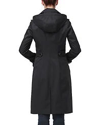 kimi + kai Women's Emma Water Resistant Hooded Trench Coat
