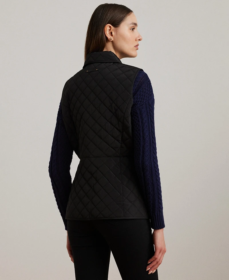 Lauren Ralph Lauren Women's Quilted Logo Vest