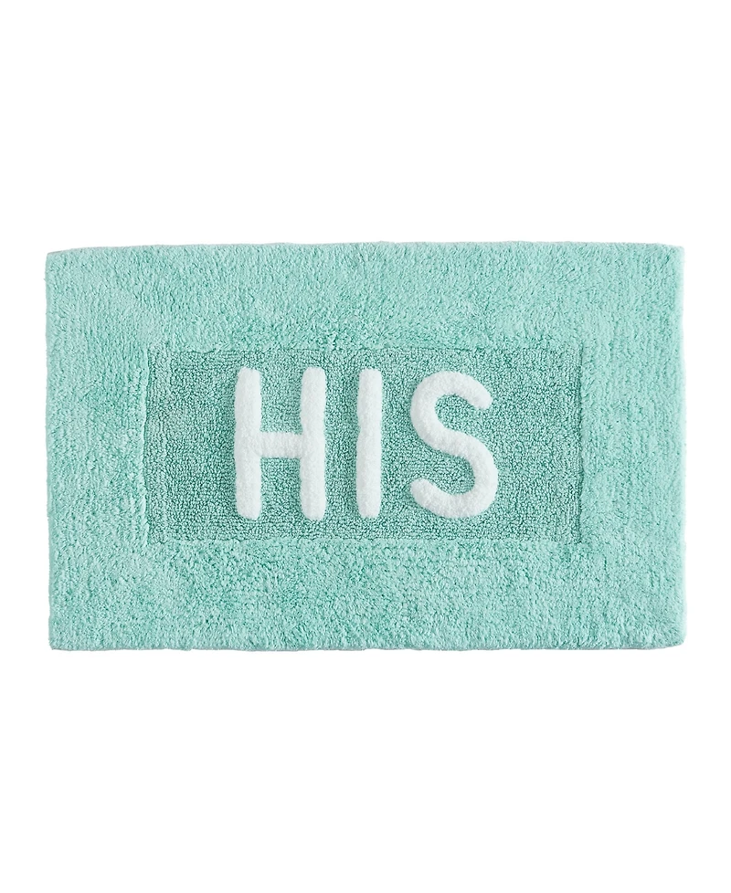 Jean Pierre His Cotton Bath Rug, 21" x 34"