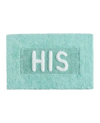 Jean Pierre His Cotton Bath Rug, 21" x 34"