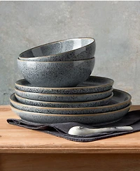 Denby Studio Grey 12 Pc Dinnerware Set