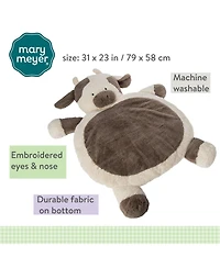 Mary Meyer Bestever Ultra Soft Baby Mat, Moo Moo Cow