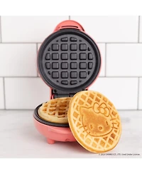 Uncanny Brands Hello Kitty Mini Waffle Maker - Cook With Your Favorite Kitty Character