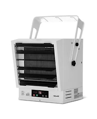 Newair Hardwired 240v Electric Workshop Garage Heater 10,000W Powerful Fan-Forced Rapid Heat for Ceiling, Wall or Counter Mount,Heats up to 1605 sq.ft