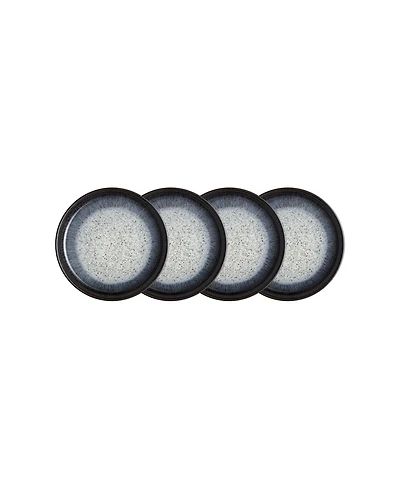 Denby Halo Coupe Small Plates, Set of 4