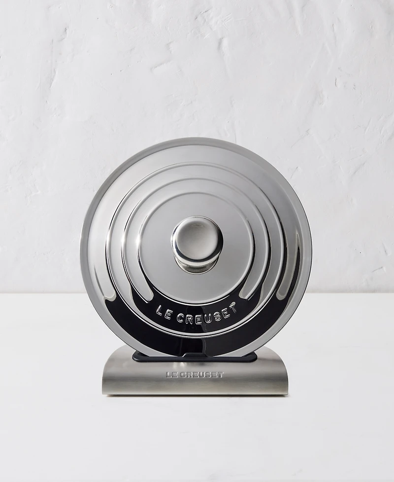 Le Creuset Stainless Steel Countertop Lid Holder