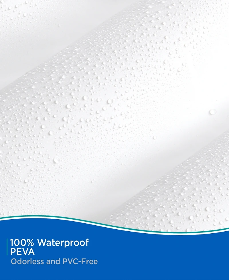 Kenney Medium Weight Peva Shower Curtain Liner