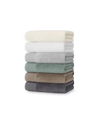 Aston and Arden Anatolia Turkish Bath Towels (2 Pack), 30x60, 600 Gsm, Woven Linen-Inspired Dobby, Ring Spun Combed Cotton, Low Twist