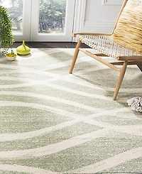 Safavieh Adirondack 125 Sage and Cream 9' x 12' Area Rug