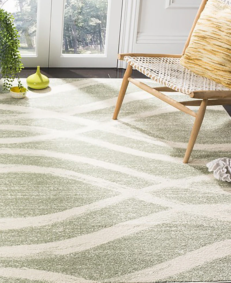 Safavieh Adirondack 125 Sage and Cream 8' x 10' Area Rug