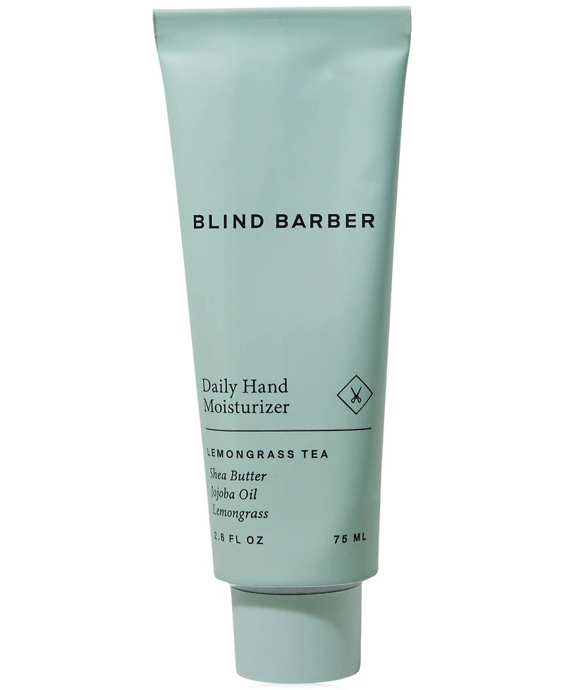 Blind Barber Lemongrass Tea Daily Hand Moisturizer, 2.6 oz