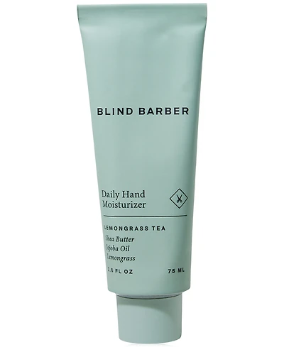 Blind Barber Lemongrass Tea Daily Hand Moisturizer, 2.6 oz