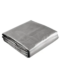 Yescom 24x30 Ft Waterproof Poly Tarp with 25 Ball Bungees Protect Cover 10mil Tarpaulin