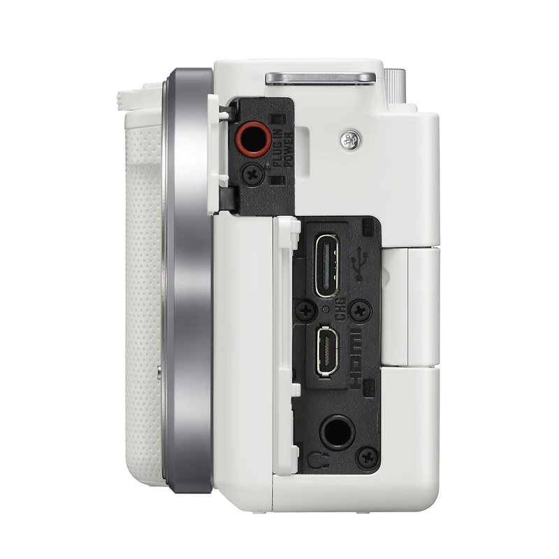 Sony Alpha Zv-E10 Aps-c Mirrorless Vlog Camera with 16-50mm Lens (White)