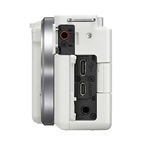 Sony Alpha Zv-E10 Aps-c Mirrorless Vlog Camera with 16-50mm Lens (White)