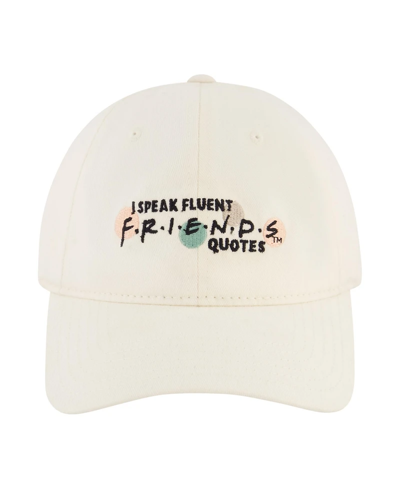 Wb Friends I Speak Fluent Friends Quotes Embroidery Dad Cap