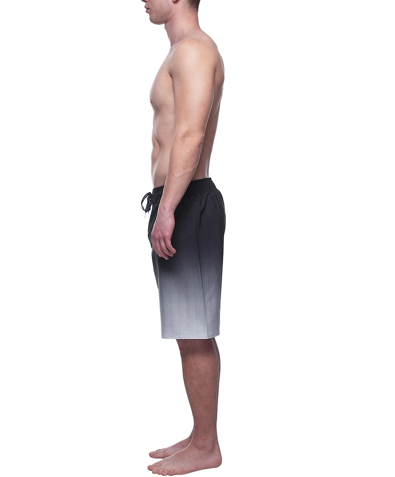 Rokka&Rolla Men's 9" No Liner Board Shorts Elastic Waist Quick Dry Swim Trunks
