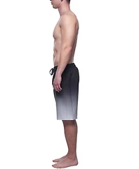 Rokka&Rolla Men's 9" No Liner Board Shorts Elastic Waist Quick Dry Swim Trunks