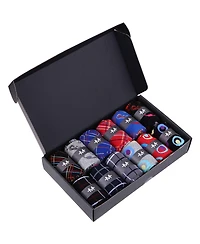 Mio Marino Men's Zippy Spry Fun Dress Socks 12 Pack