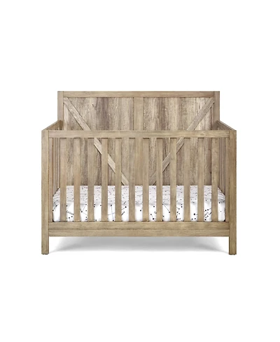 Suite Bebe Barnside 4-in-1 Convertible Crib Vintage Chestnut
