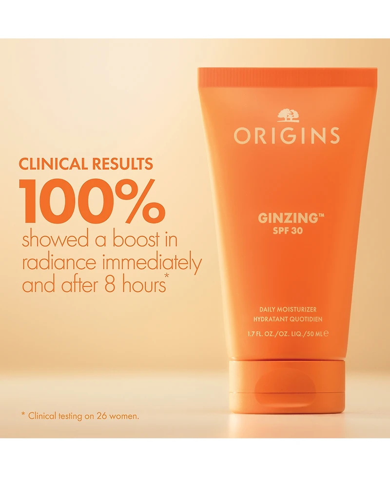 Ginzing Daily Moisturizer Spf 30 Sunscreen, 1.7 oz.