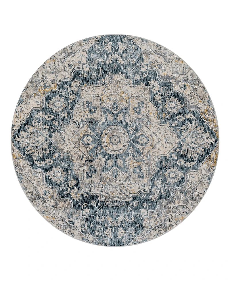Livabliss Cardiff Cdf-2307 7'10x7'10 Round Area Rug