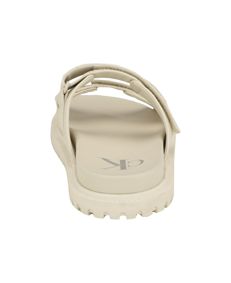 Calvin Klein Women's Donnie Double Adjustable Strap Sandals