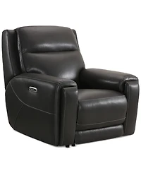 Varsani 40" Zero Gravity Leather Recliner, Created for Macy's