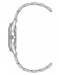 Anne Klein Women's Quartz Silver-Tone Alloy Link Bracelet Watch, 30mm