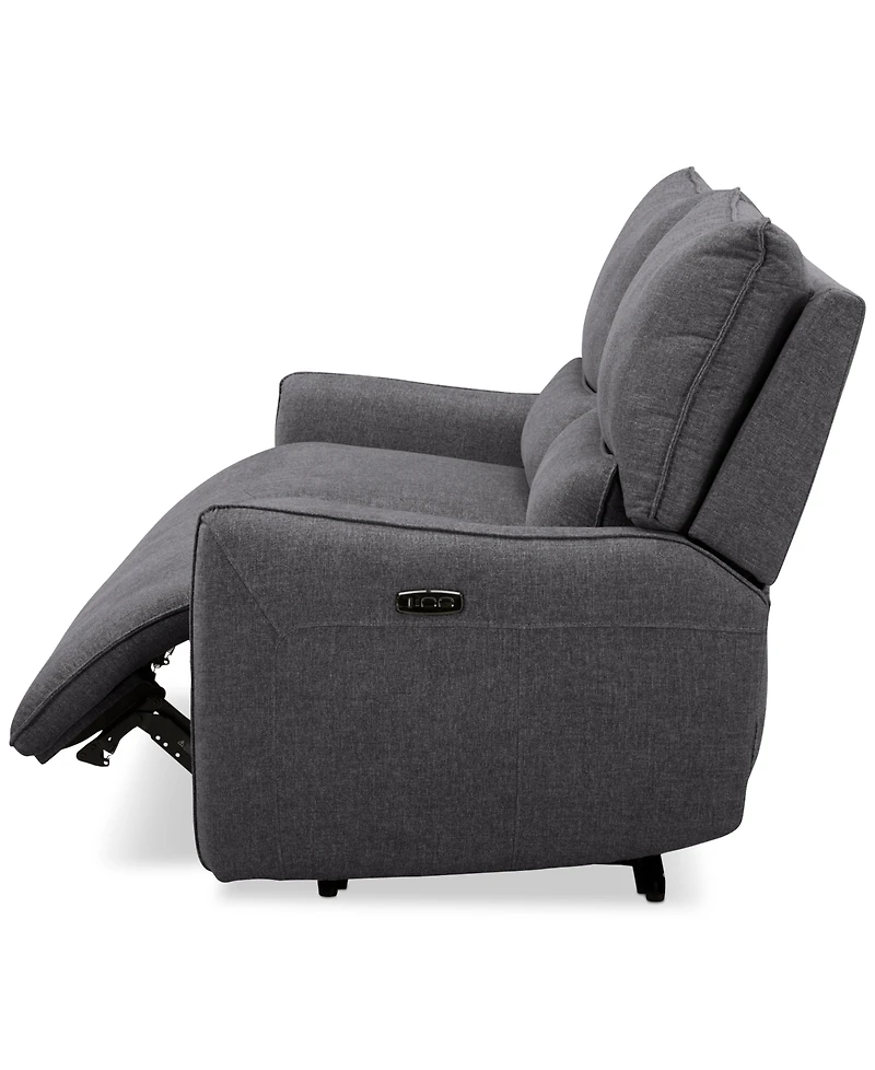 Olper 2-Pc. Fabric Zero Wall Sofa with 2 Power Recliners, Created for Macy's