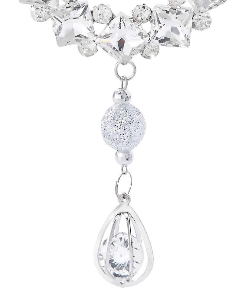 Holiday Lane Jeweled Elegance Sparkling Wreath Ornament, Exclusively at Macy's