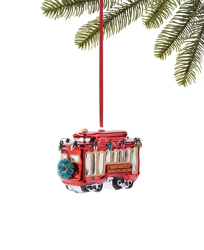 Holiday Lane San Francisco Trolley Car Ornament, Exclusively at Macy's