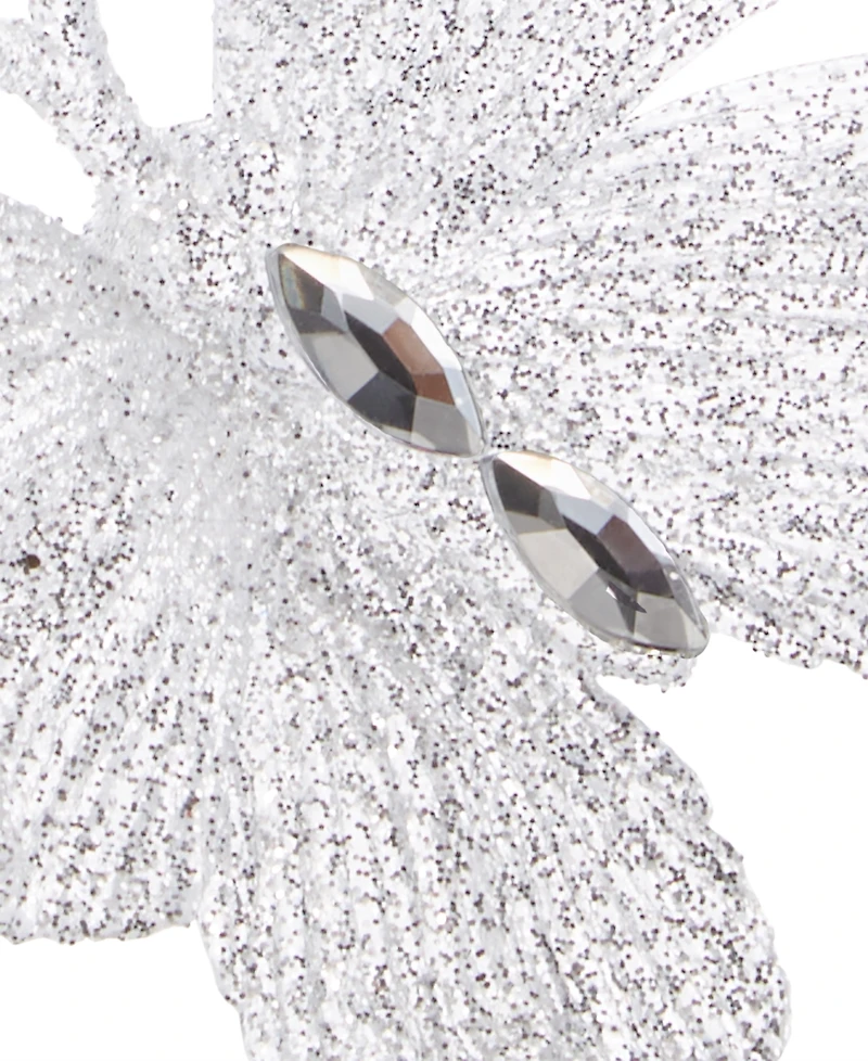 Holiday Lane Christmas Glitters Butterfly Ornament, Exclusively at Macy's