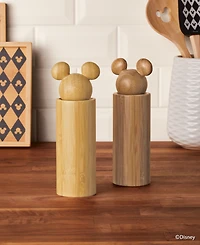 Disney Monochrome Bamboo Salt and Pepper Grinders