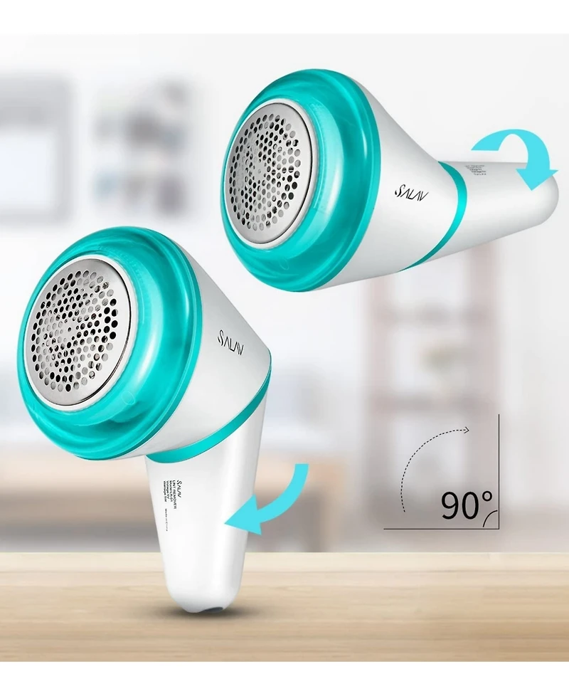 Salav Ergonomic Rechargeable Lint Remover and Fabric Shaver