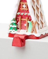 Holiday Lane Christmas Cheer White & Red Ski Home Stocking Holder, Exclusively at Macy's