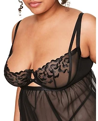 Adore Me Plus Jestina Babydoll Lingerie