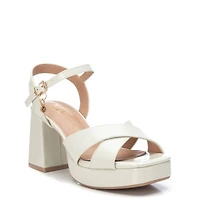 Women's Heeled Platform Sandals By Xti