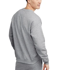 Hanes EcoSmart Men's Fleece Sweatshirt, 2-Pack