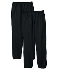 Hanes EcoSmart Men's 32" Fleece Sweatpants, 2-Pack
