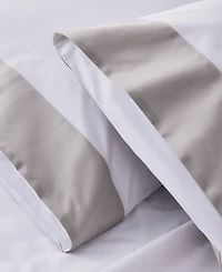Closeout! Hotel Collection Italian Percale Sateen Cuff Pillowcase Pair, King, Exclusively at Macy's