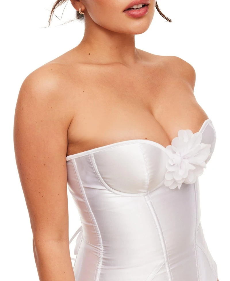 Adore Me Women's Laurin Corset & G-String Set