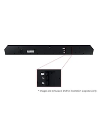 Samsung Hw-QS730D 3.1.2-Channel Soundbar with Wireless Subwoofer (Black)