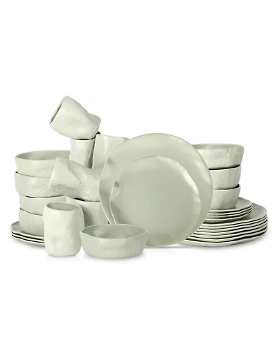 Stone by Mercer Project Atik Pc. Dinnerware Set