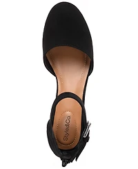 Style & Co Women's Alinaa Two Piece Stacked Heel Dress Pumps, Created for Macy's